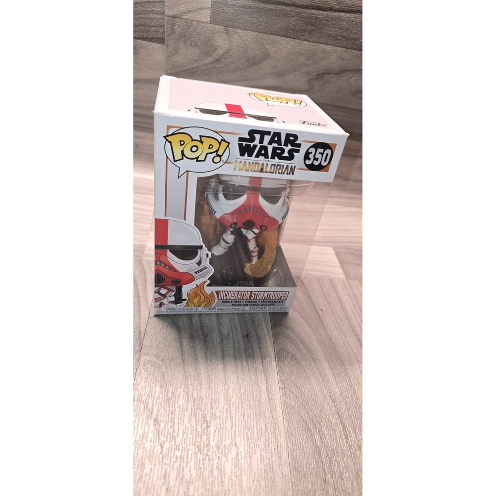 Funko Pop! Star Wars Incinerator Stormtrooper #350(The Mandalorian) Vinyl Figure